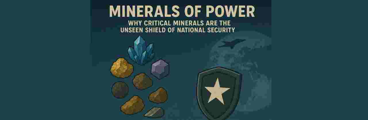Minerals of Power: Why Critical Minerals Are the Unseen Shield of National Security