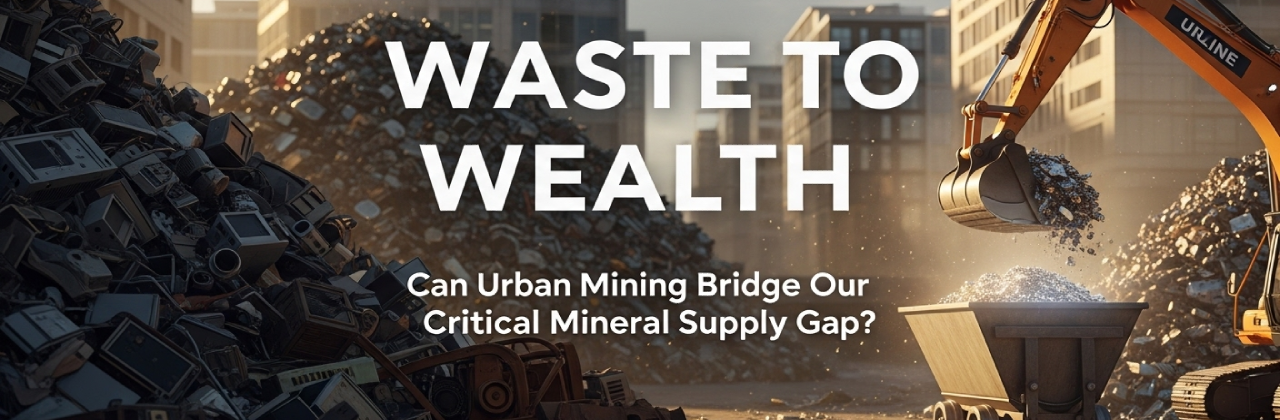 Waste to Wealth: Can Urban Mining Bridge Our Critical Mineral Supply Gap?