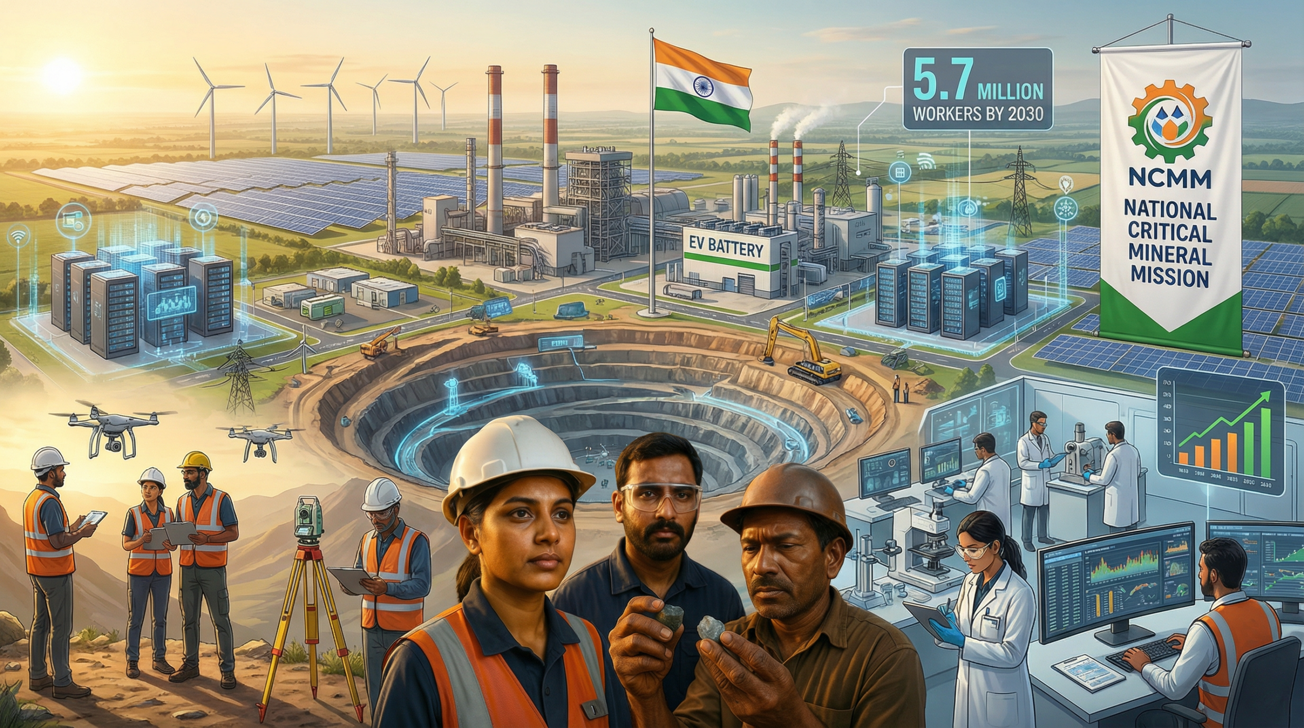 The Human Element: Building a Skilled Workforce for India’s Critical Mineral Future